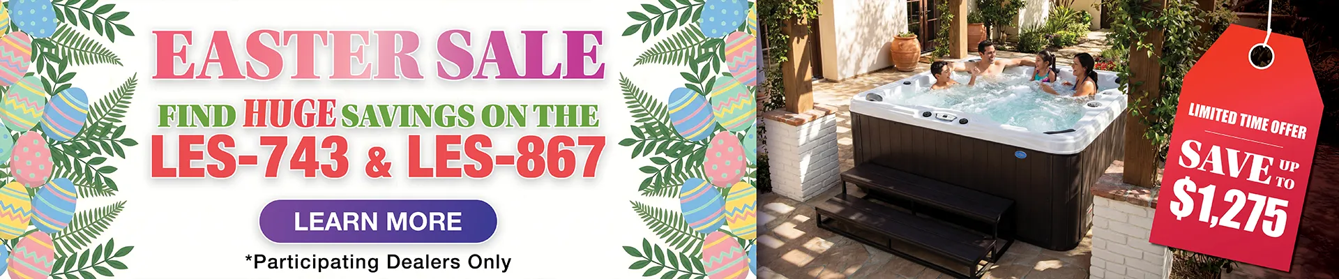 Calspas hot tub being used in a family setting - Dothan